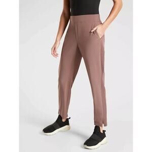 Athleta Brooklyn Ankle Pant Mineral Brown Size 6